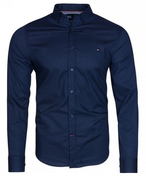 KOSZULA TOMMY HILFIGER REGULAR GRANATOWY M