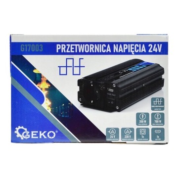 G17003 ПРЕОБРАЗОВАТЕЛЬ 24В 350/700Вт