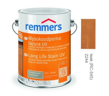 LAKIEROBEJCA LASUR UV+ REMMERS 2,5 l TEAK UV+