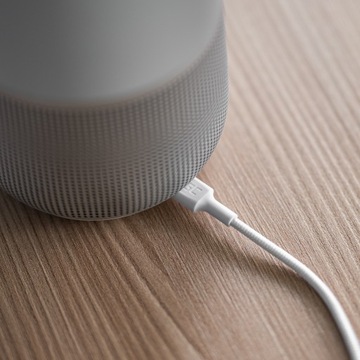 Белый кабель Прочный USB-кабель 60 Вт USB-C — USB-C тип C, подача питания 2 м