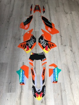 KTM EXC-R EXC-F 08-11 okleina z ITALII CUBAMOTO