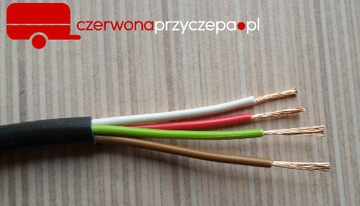 Кабель 4 жилы 4х0,75 - ПРИЦЕП, ЛАМПЫ, КАБЕЛЬ ПЛ