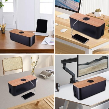 Schowek na kable Zarządzanie przewodami, duży czar