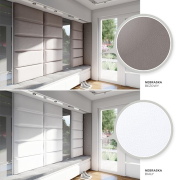 Мягкие панели 60х30 изголовье NEBRASKA