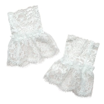 Белые тюлевые кружевные рукава для фото ногтей, ВЫБОР СТИЛЯ