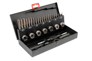 НАБОР МЕТНИКОВ И ПЛАСТИН YATO М3-М12, 32 ДЕТАЛИ.