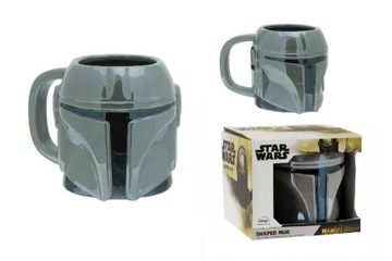 Kubek Ceramiczny STAR WARS 3D - Mandalorian Gwiezdne Wojny 650ml