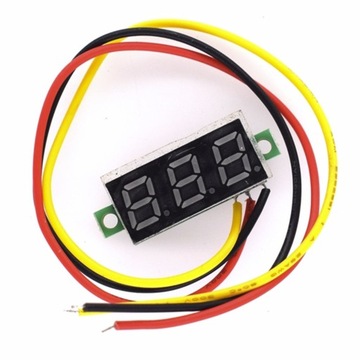 WOLTOMIERZ LED 4-100V DC CZERWONY