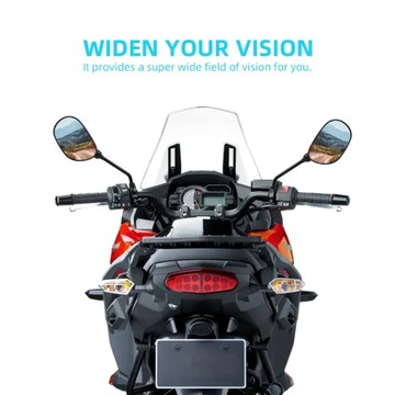 ЗЕРКАЛА ДЛЯ СКУТЕРА, МОТОЦИКЛА, КВАДА, квадроцикла, УНИВЕРСАЛЬНЫЕ, М8, М10, РЕДУКЦИОННЫЕ ЗАЖИМЫ