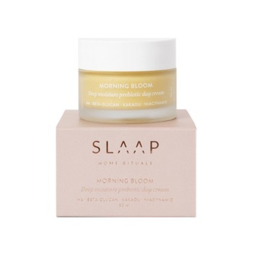 Slaap, Morning Bloom - prebiotyczny krem nawilżający na dzień, 50 ml