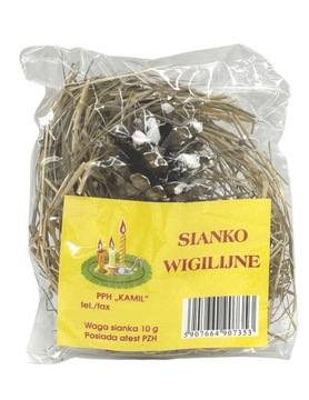 Sianko Wigilijne stół wigilijny Naturalne Święta
