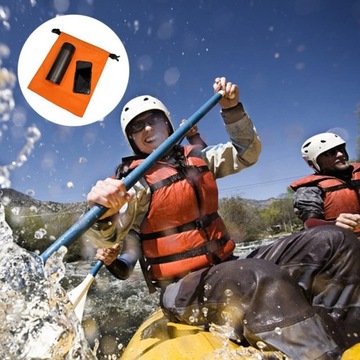 PŁYWAJĄCE SUCHE WORKI DO RAFTINGU ZESTAW 6 SZT WODOODPORNE 1L 2L3L 5L 8L