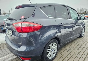 Ford C-MAX II Minivan 1.0 EcoBoost 125KM 2013 Ford C-MAX 1.0 Ecoboost 125KM.Parktron2x.Grzana przednia szyba.Isofix.Opla, zdjęcie 4