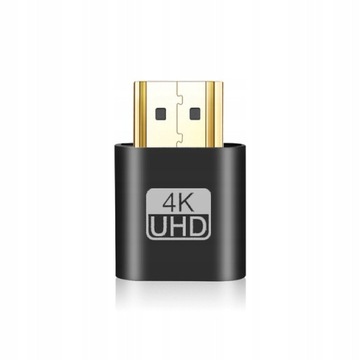 EMULATOR MONITORA ADAPTER HDMI VGA 4K DUMMY PLUG