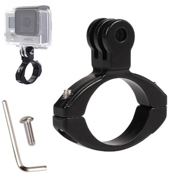 Metalowy Uchwyt Rowerowy do Kamery GoPro Hero 12 13 insta 360 SJCAM