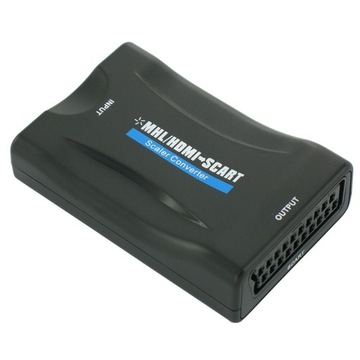 Adapter konwerter HDMI do SCART EURO AV MHL