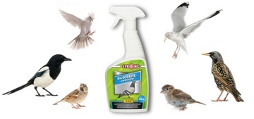 РЕПЕЛЛАНТ ДЛЯ ГОЛУБЕЙ, ВОРОН, ВОРОБЕЙ, скворцов, ЧАЙКОВ, ПТИЦ СТРОНГ 500МЛ