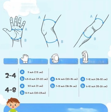 НАБОР РОЛИКОВЫХ ЗАЩИТ КОЛЕЕН И локтей ВЕЛОСИПЕДА ДЛЯ ДЕТЕЙ S/M