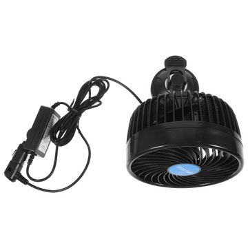 WENTYLATOR ZASILANY BATERIĄ 12 V 6 CALI