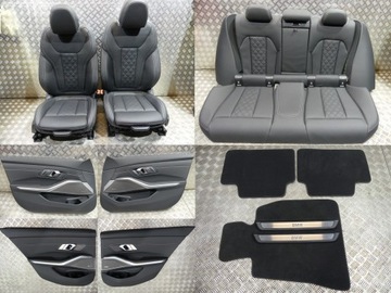 BMW 3 G20 RHD SPORT INDIVIDUAL TAPICERKA FOTELE GRZANE KANAPA 141 km