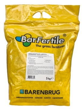 BARENBRUG BarFertile Удобрение для газона РЕГЕНЕРАЦИЯ регенеративное 5кг 200м2