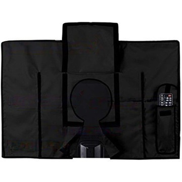 CZARNE ETUI POKROWIEC OSŁONA NA TELEWIZOR ANTYKURZOWY NA REMONT 30-32''CALE