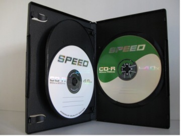 Боксы для DVD x 3 14 мм ЧЕРНЫЕ 1 шт.