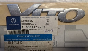 ZNAKY VITO ZNAK MERCEDES-BENZ W638