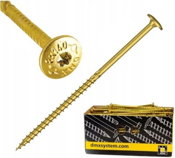 СТОЛЯНЫЕ ШУРУРЫ ПО ДЕРЕву TORX 8x240 PLATE DOMAX 50 шт.