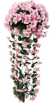 Искусственные цветы Цветочная гирлянда Белый висячий искусственный плющ Surfinia