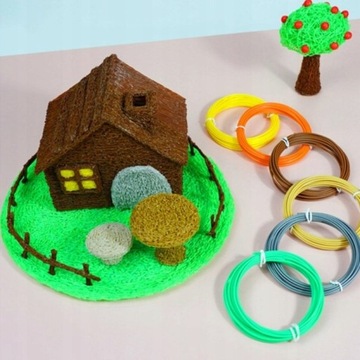 СНЯТКИ ДЛЯ 3D-РУЧКИ ДЛЯ ДЕТЕЙ PLA НИТЬ 3D-РУЧКА 100 М