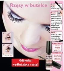 ZAGĘSZCZACZ DO RZĘS Wimpernwelle Rzęsy w butelce