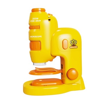 Kids Microscope Cartoon Educational Stem Science Experiment Science Desktop