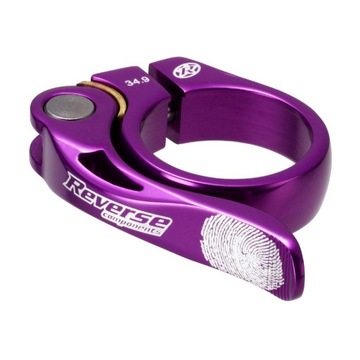 Obejma Podsiodłowa Zacisk Sztycy REVERSE Long 34.9mm - Purple
