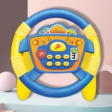 Имитация руля Toy U Base Желтый и Синий