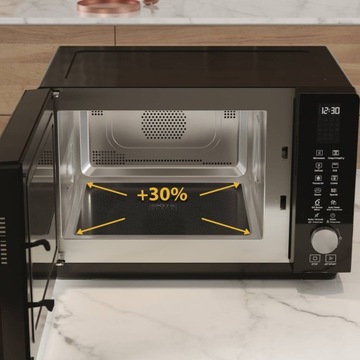 Микроволновая печь Whirlpool MWF420BL ExtraSpace — без пластины AutoClean