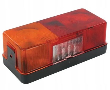 LAMPA TYLNA ZESPOLONA 170X75MM, LEWA