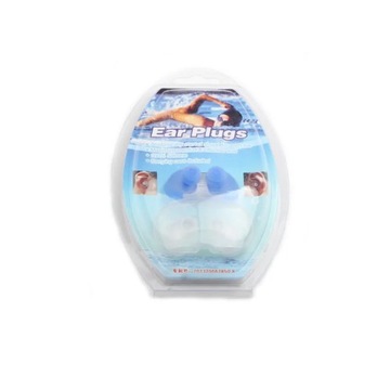 Розовые беруши для плавания для детей