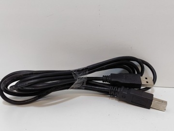 Kabel USB A-B 2.0 do drukarki 1,8m czarny