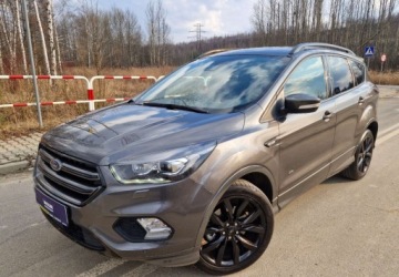 Ford Kuga II SUV Facelifting 2.0 TDCi 180KM 2017 Ford Kuga 2,0 ST-line 4x4 Navi BiXenon Zarejestrowany 2.0 Diesel 180KM, zdjęcie 1