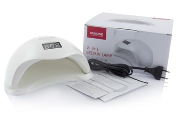 Sunone SUN5 Lampa do manicure DUAL LED/UV 48W - BIAŁA