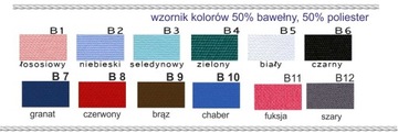 FARTUCH SUKIENKA BAWEŁNIANA 12 KOLORÓW r. XS