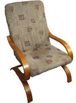 Чехол на кресло ФИНКА, СЕРЫЙ, плотный бархат