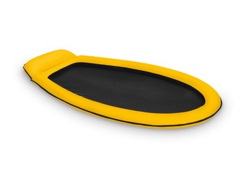 Materac leżak do pływania z siatką żółty 178x94 cm Intex 58836