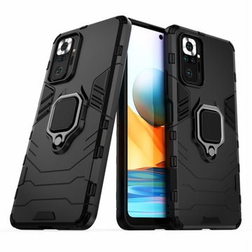 Etui Armor Ring Case uchwyt na palec podstawka do Xiaomi Redmi Note 10 Pro