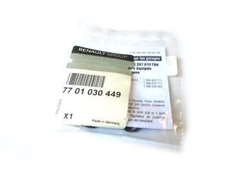Oring listwy wtryskiwacza Renault Dacia 7701030449