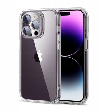 Etui plecki na tył Futerał ESR Ice Shield Apple Iphone 15 Pro Przezroczysty