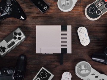 Приемник 8bitdo для игры с панелью Xbox PS4 на (S)NES Mini