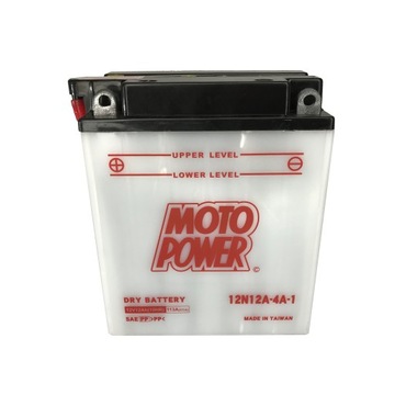 Motocyklowy akumulator 12Ah 12N12A-4A-1
