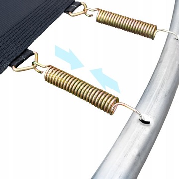 САДОВЫЙ батут 252 СМ С СЕТКОЙ + ЛЕСТНИЦА FITNET